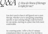Q&A: How do I know if therapy is right for me?