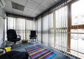Therapy Room at the Gestalt Centre, London. Rooms may change weekly, depending on availability.