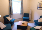 A counselling room in the Focolare Centre