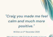 client testimonial 3 November 2025