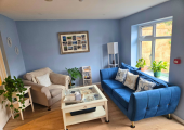 A relaxing room for adult therapy