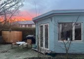 A frosty winter morning