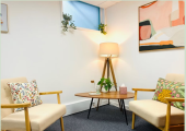 The counselling room in Hitchin