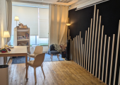 My room at CATS- lots of options for where to sit and a variety of creative materials