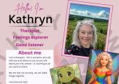 Introducing Kathryn to children