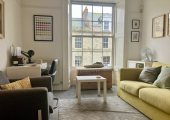 I work from comfortable rooms in Truro and Falmouth as well as online
