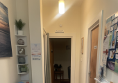Abbey Place Clinic, Faversham waiting area