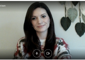 A snapshot of what you'll see when you join a session via Google Meet