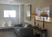 A cosy waiting area