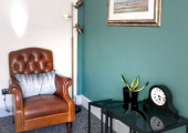 We can hold our trauma therapy sessions in a quiet and cozy clinic in Farringdon.