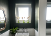 Toilet area