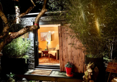 Garden walk to therapy space. Open until 8pm (10pm Wednesdays)