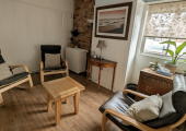 Therapy room at The Wellbeing Clinic, Oxford