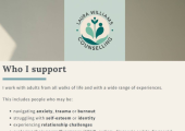 Laura Williams Counselling Who I support