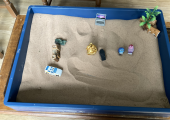 Sandtray work (with EMDR)