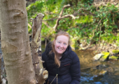 This is me ... being with trees and water, and nature in general, brings me joy, a sense of feeling grounded and is a wonderful source of support.