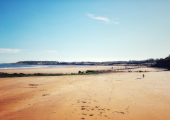 Walk and talk on Gullane Beach