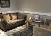Comfortable, private consultation room.