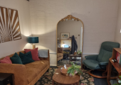 My counselling room in Exeter