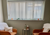 My downstairs counselling room in Sale