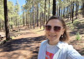 I love being in nature, especially up in the mountains.