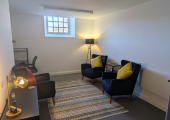 A consistent and grounding space where you can begin to feel safe enough to explore your thoughts, f
