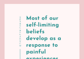 Self limiting beliefs