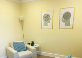 A private and calm therapy room