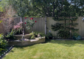 The tranquil outlook from my garden room
