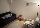 My counselling room in Glasgow