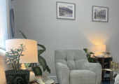 Welcoming counselling environment in Hyde Gardens, Eastbourne.