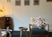 My room in Holland Court, NR1