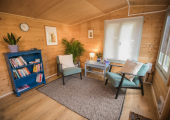 A warm, welcoming space where you can take time to pause, reflect and explore what matters to you.