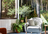 Beautiful woodland themed therapy rooms in Richmond, establishing a calming therapeutic space.