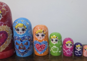 Nesting dolls can be used to explore trauma and inner child wounds as well as personal layers 