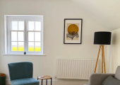 Face- to- face sessions are held in a beautiful space 12 mins from Northampton town and surrounded b