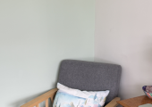 Therapy Chair where I do counselling and Psychotherapy in Derby