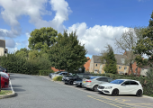 There is plenty of parking users with easy access.