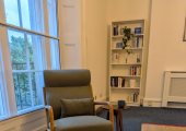 Our bright, professional and welcoming private therapy space in Clifton, Bristol