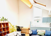 This is our largest therapy room, especially suitable for couples, families (seating 6 - 8)