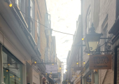 Street close to the therapy room
