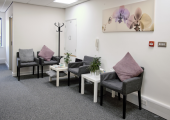 The Eaves Reception Area