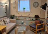 A quiet, welcoming and accessible space at Riverside Church Centre.