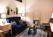 A comfortable, calm and accessible space at The Good Life Therapy Centre.