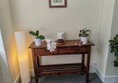 A lovely corner of my therapy room