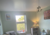 Calming therapy room with a view