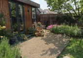 Therapy room and garden