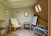 Summerhouse counselling room