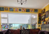 My welcoming sitting/therapy room