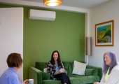 We are a team of eight, and cover a wide range of specialisms.